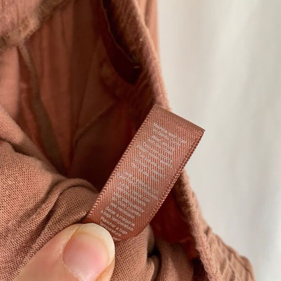 nuuds Pajama Pants Women's Large Pull On Drawstring Pocketless Lightweight - Picture 7 of 10